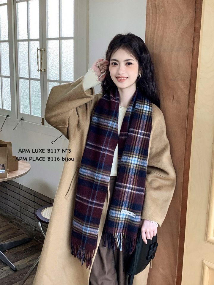N3韓國直郵東大門代購女裝新款推薦職業人氣真品圍巾披肩羊毛N3圍巾/披肩