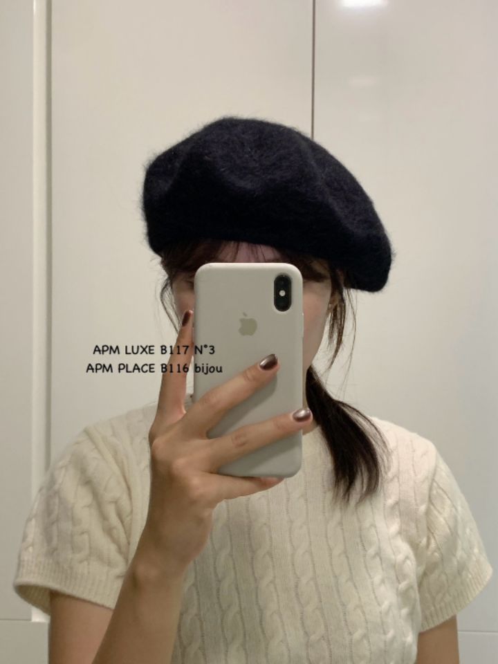 N3韓國直郵東大門代購女裝新款職業24秋冬熱賣推薦人氣帽子N3帽子圖色4