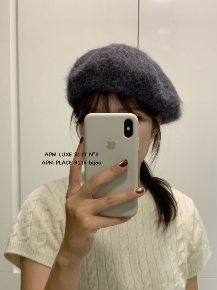 N3韓國直郵東大門代購女裝新款職業24秋冬熱賣推薦人氣帽子N3帽子圖色6