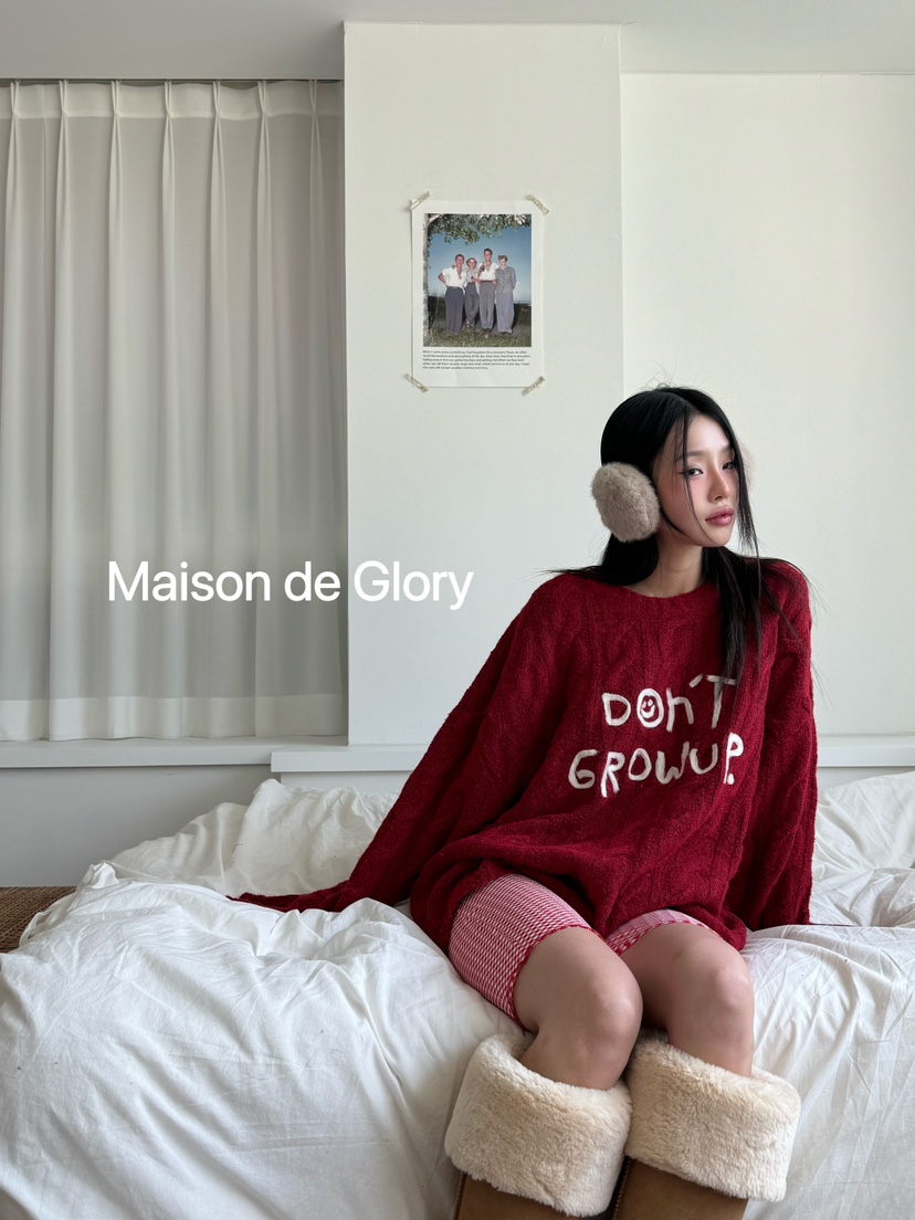 MAISON DE GLORY韓國直郵東大門代購女裝新品熱賣真品針織衫MAISON DE GLORY針織衫