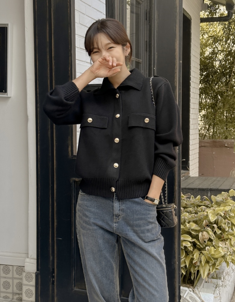 I BLLE直郵韓國代購女裝新款推薦休閑人氣熱賣24秋冬夾克I BLLE夾克