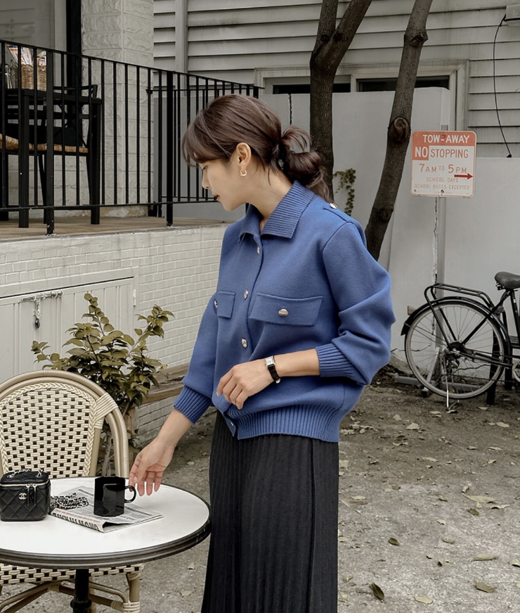 I BLLE直郵韓國代購女裝新款推薦休閑人氣熱賣24秋冬夾克I BLLE夾克
