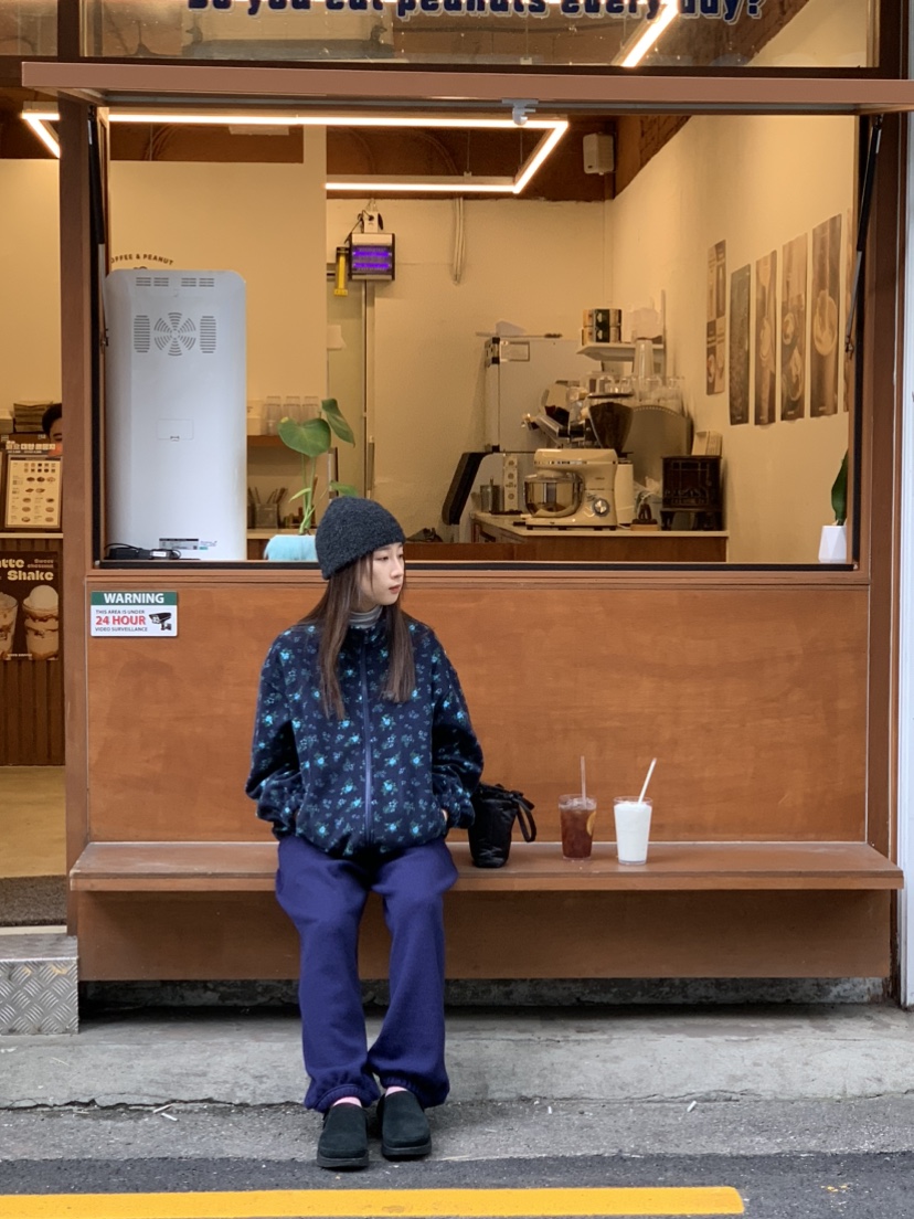 HOME GROUND直郵韓國代購女裝新品人氣休閑推薦真品夾克絨HOME GROUND夾克