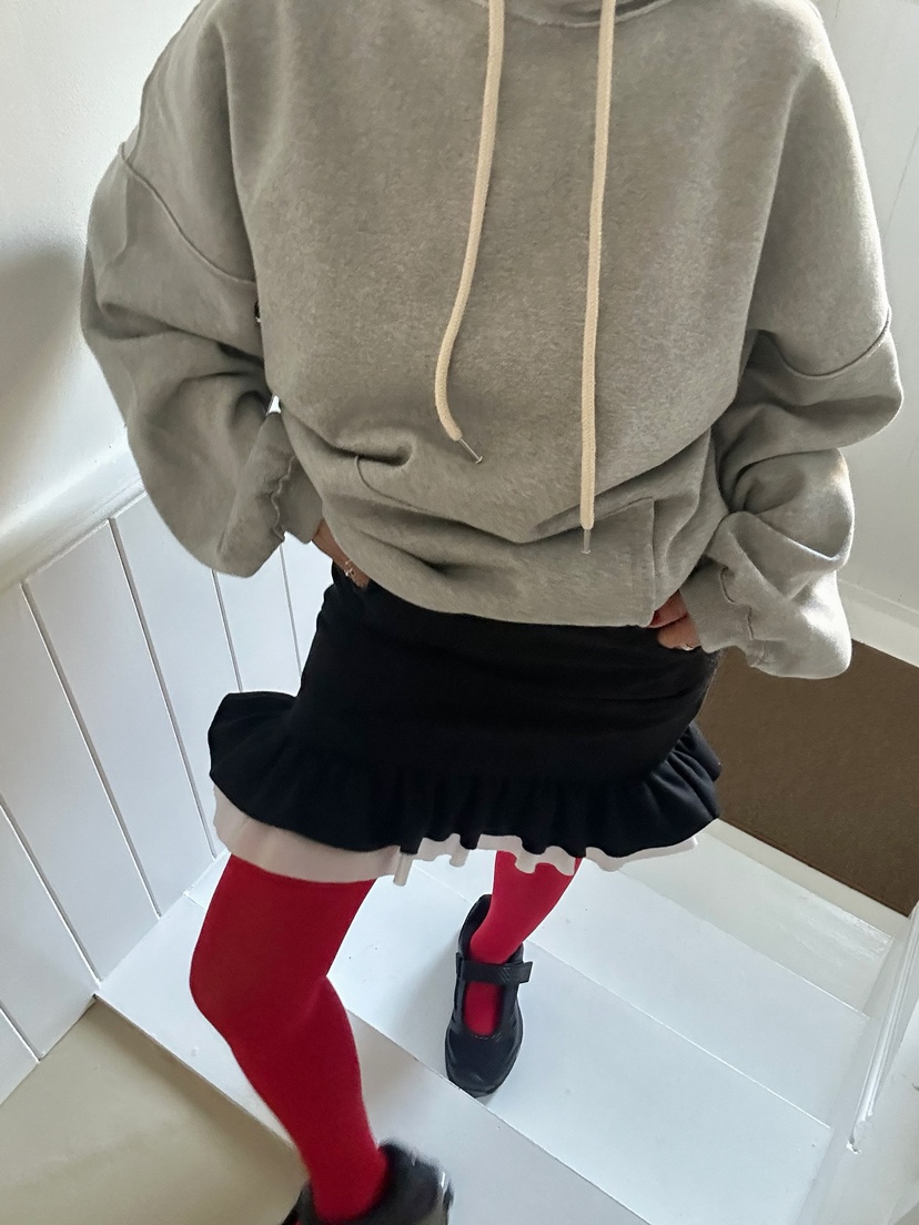 BYRING直郵韓國代購女裝新品休閑人氣真品熱賣24秋冬短裙BYRING短裙