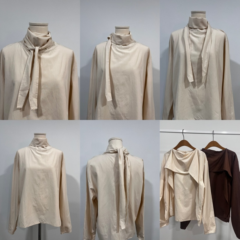 MARRON韓國直郵東大門實拍女裝新品24秋冬真品襯衫蕾絲衫PIN-UP襯衫/蕾絲衫