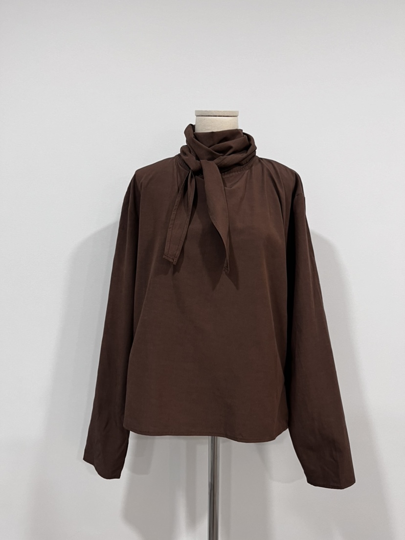 MARRON韓國直郵東大門實拍女裝新品24秋冬真品襯衫蕾絲衫PIN-UP襯衫/蕾絲衫圖色1