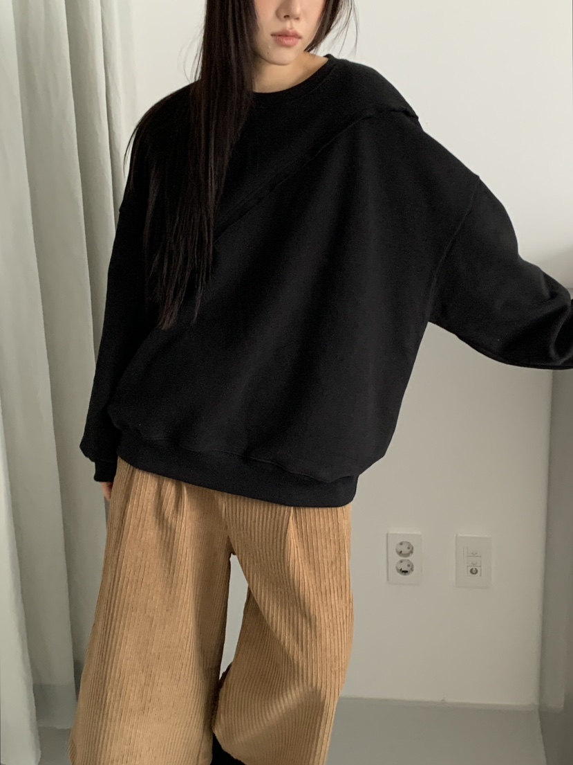 VIVEL韓國直郵女裝新款職業熱賣休閑人氣24秋冬真品時尚衛衣VIVEL衛衣