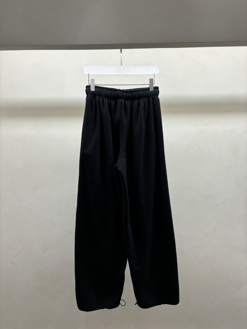 Waller韓國直郵東大門實拍女裝新款時尚推薦休閑休閑褲抓絨NOTHING休閑褲