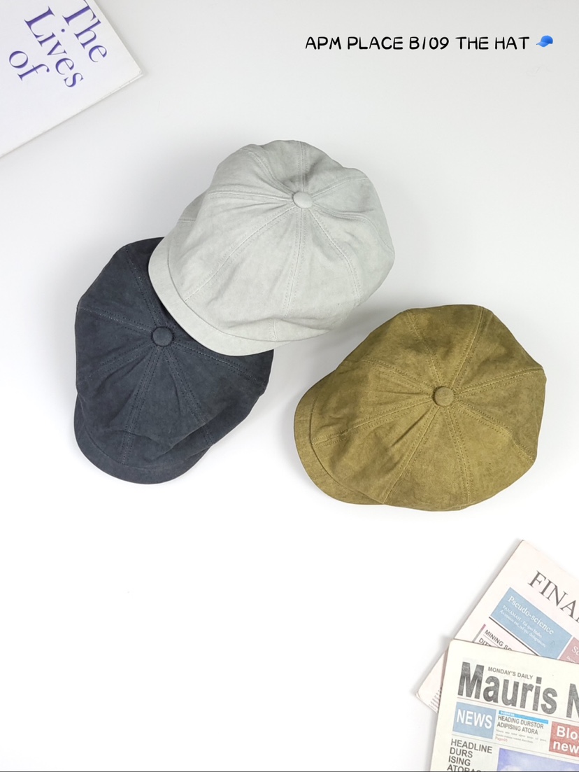 THE HAT韓國直郵東大門代購女裝新品熱賣24秋冬帽子復古THE HAT帽子
