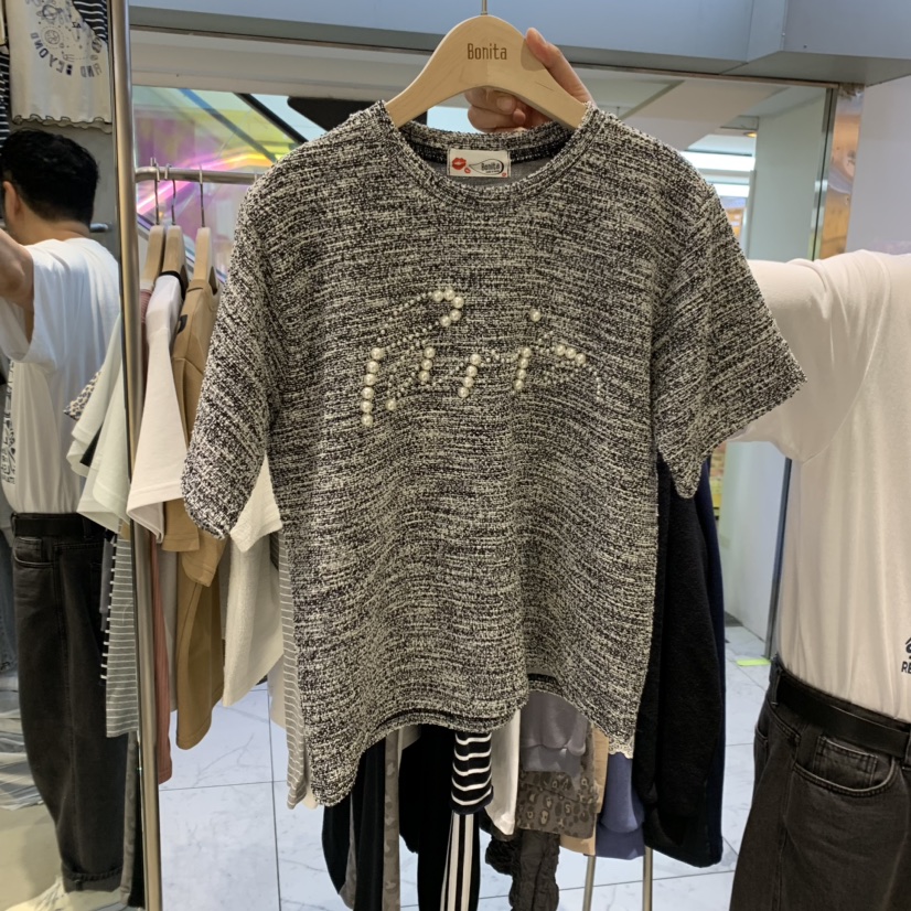 BONITA韓國直郵東大門代購女裝新品休閑熱賣時尚真品職業T恤BONITA-QT恤圖色3