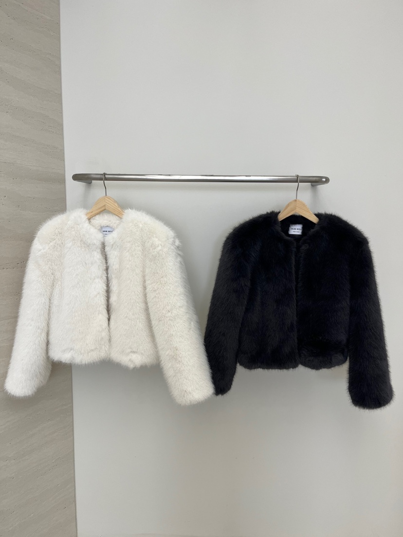 AMUSE SEOUL韓國直郵東大門代購女裝新款熱賣24秋冬夾克狐貍AMUSE SEOUL夾克