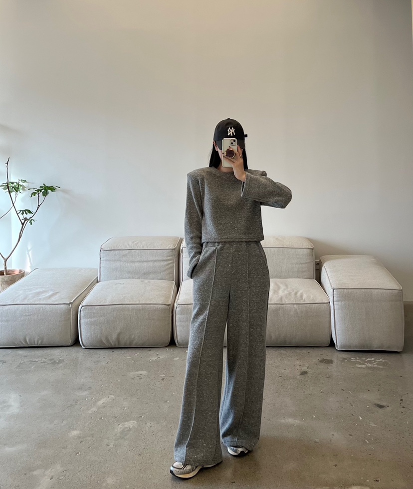 AMUSE SEOUL直郵韓國代購女裝新品真品職業24秋冬長袖T恤AMUSE SEOUL長袖T恤