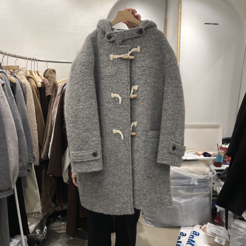 MONDAY TO SUNDAY韓國直郵東大門實拍女裝新品職業中長款大衣MONDAY TO SUNDAY中長款大衣圖色2