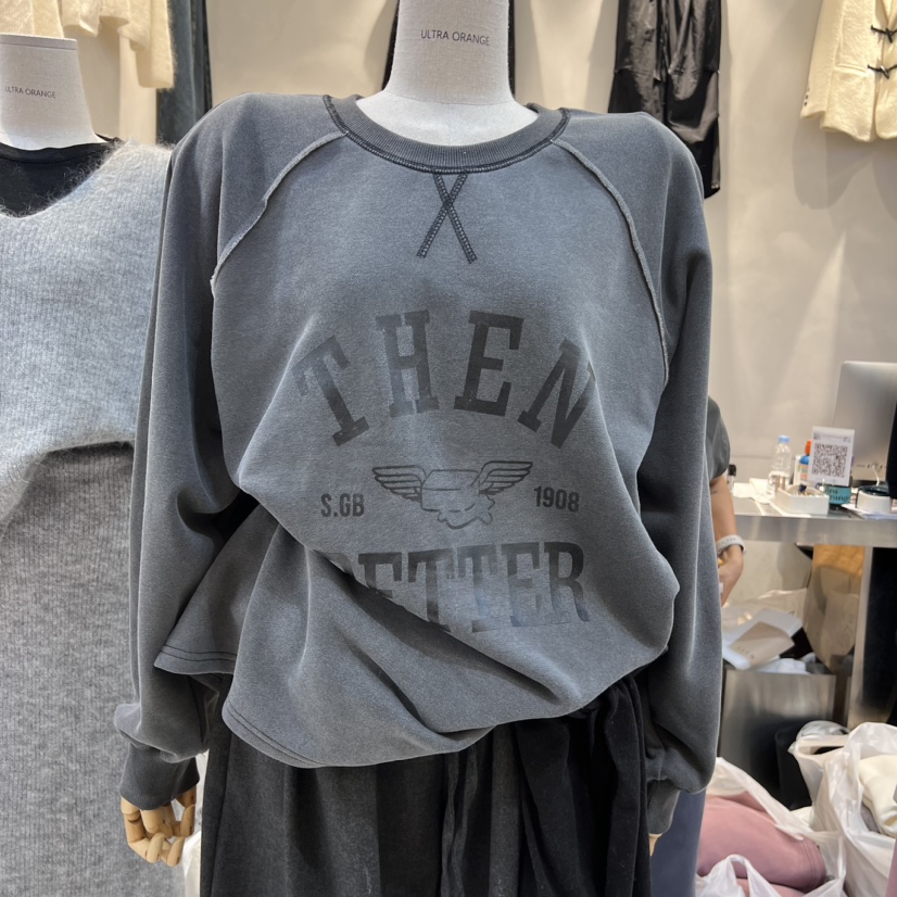ULTRAORANGE韓國直郵女裝新款時尚24秋冬熱賣推薦真品衛衣GILT/ULTRAORANGE衛衣