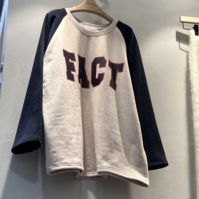 ULTRAORANGE韓國直郵女裝新款時尚推薦24秋冬人氣長袖T恤GILT/ULTRAORANGE長袖T恤圖色1