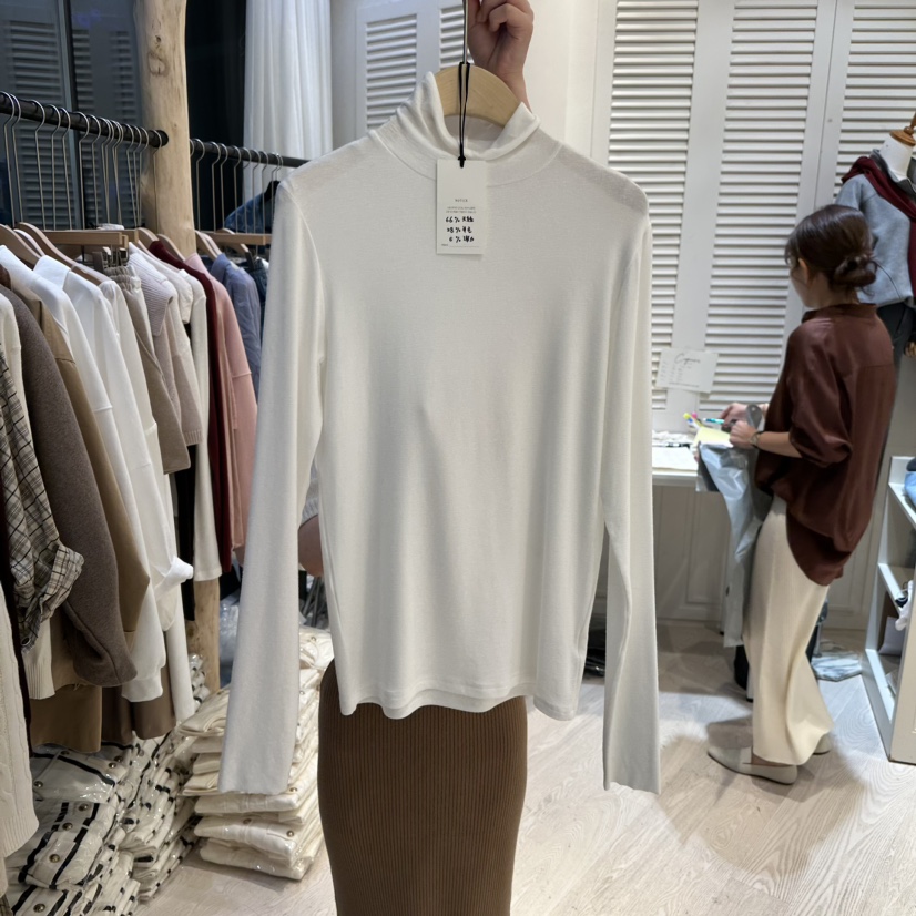 Copiner韓國直郵東大門代購女裝新品人氣職業熱賣休閑長袖T恤COPINER長袖T恤圖色1