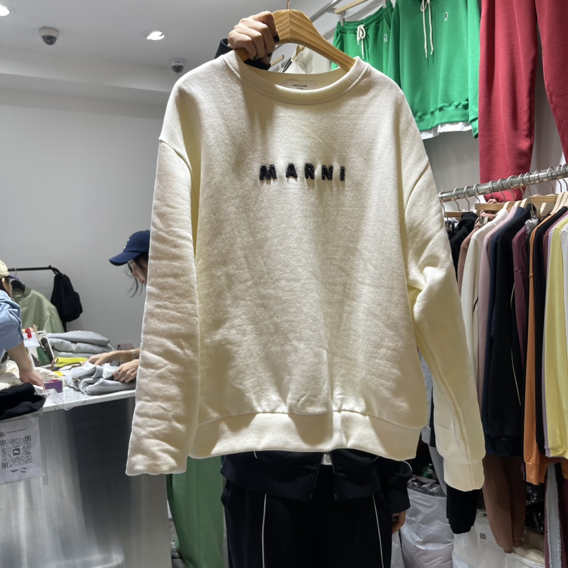 COKE CAKE韓國直郵女裝新品人氣時尚休閑熱賣衛衣加絨刺繡CHAE衛衣圖色4