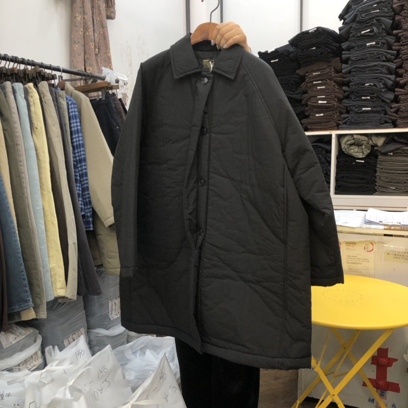 DELI JENNY直郵韓國代購女裝新品推薦職業熱賣人氣長款棉服THERE長款棉服圖色2