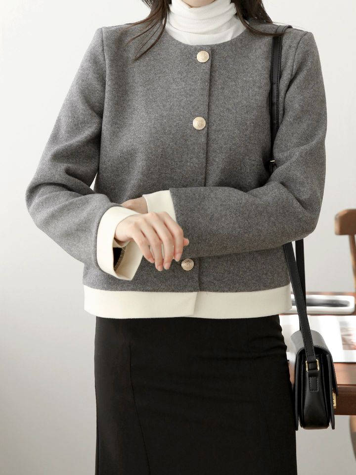 DAILY PROJECT韓國直郵女裝新品人氣時尚真品熱賣推薦夾克DAILY PROJECT夾克