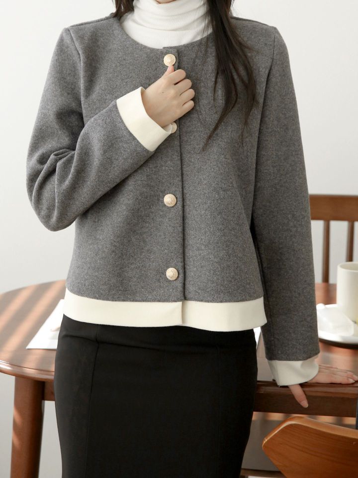 DAILY PROJECT韓國直郵女裝新品人氣時尚真品熱賣推薦夾克DAILY PROJECT夾克