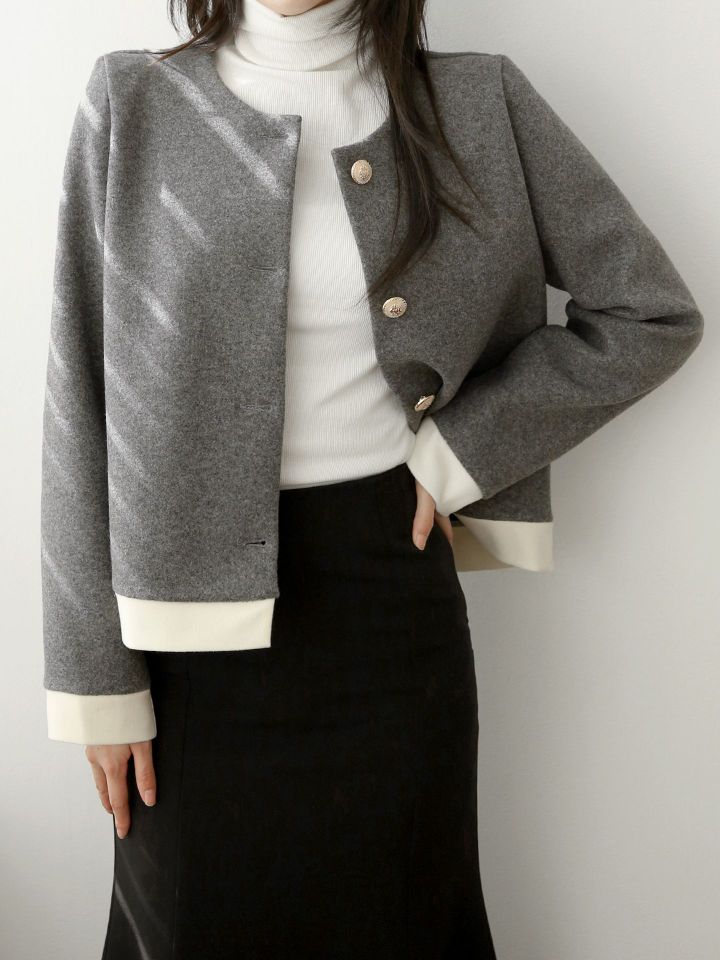 DAILY PROJECT韓國直郵女裝新品人氣時尚真品熱賣推薦夾克DAILY PROJECT夾克