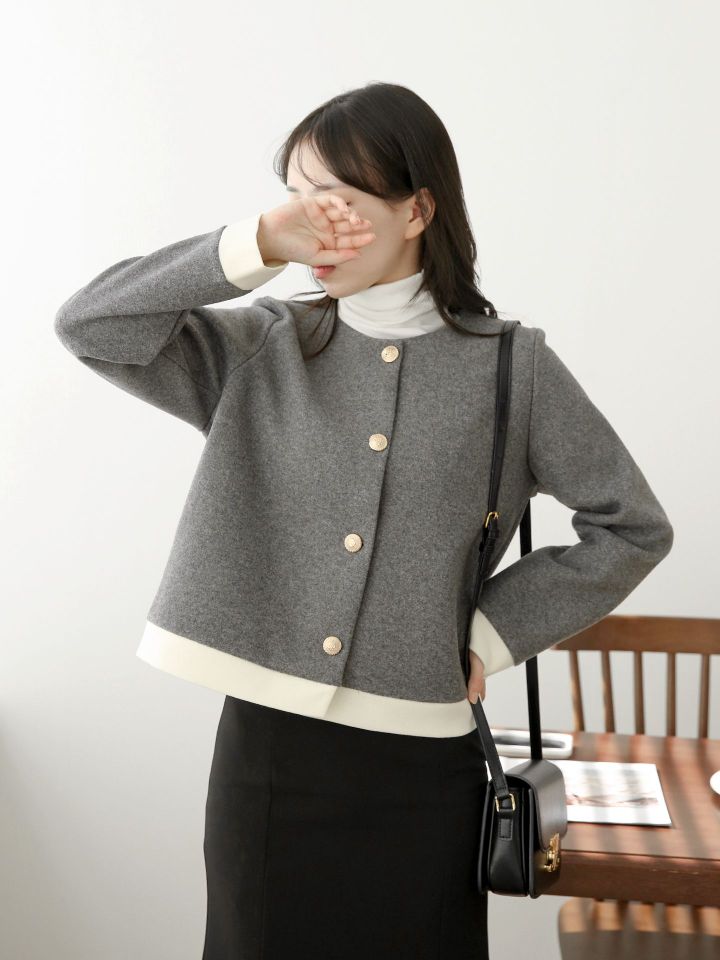 DAILY PROJECT韓國直郵女裝新品人氣時尚真品熱賣推薦夾克DAILY PROJECT夾克