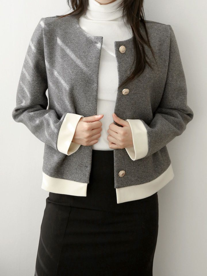 DAILY PROJECT韓國直郵女裝新品人氣時尚真品熱賣推薦夾克DAILY PROJECT夾克