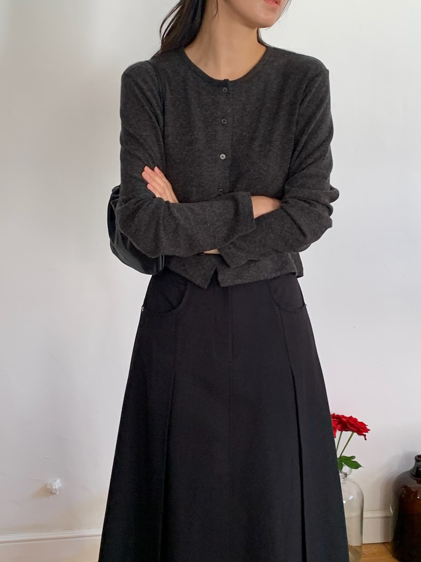HOUSE OF/DE MERRY韓國直郵東大門代購女裝新款職業針織衫開衫HOUSE OF/DE MERRY針織衫