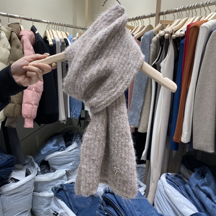 VINTAGE VIBE直郵韓國代購女裝新品熱賣24秋冬時尚圍巾披肩VINTAGE VIBE圍巾/披肩圖色3