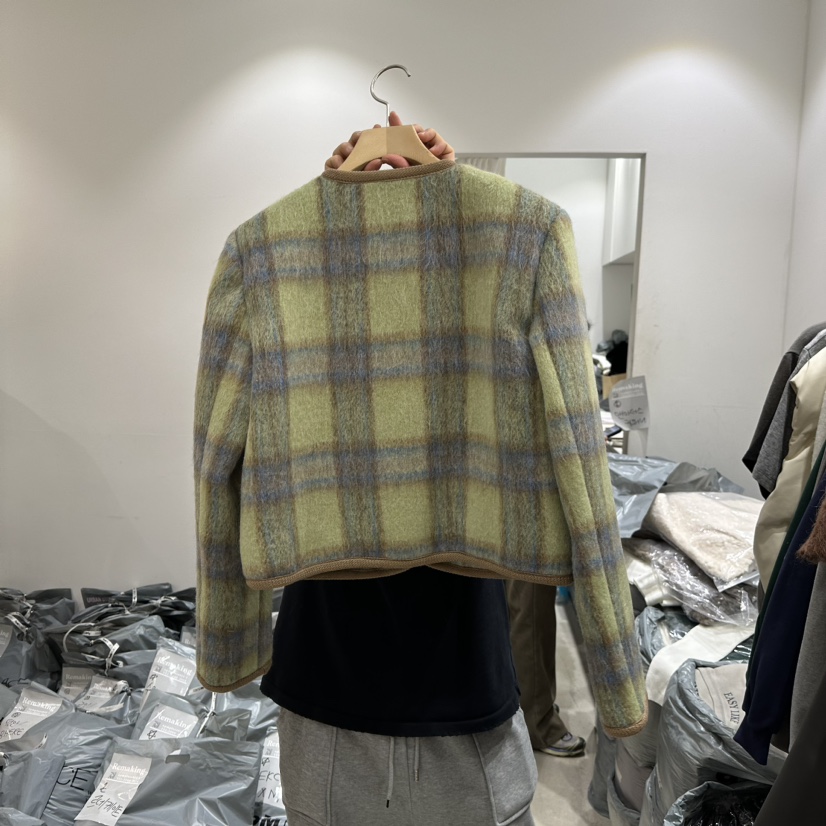 Remaking/URBANSTORY韓國直郵東大門實拍女裝新款24秋冬夾克Remaking/URBANSTORY夾克