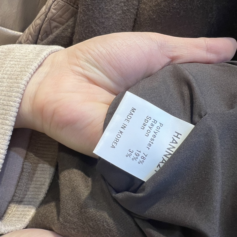 HANNA21直郵韓國代購女裝新款人氣24秋冬連衣裙含腰帶褶皺HANNA21連衣裙