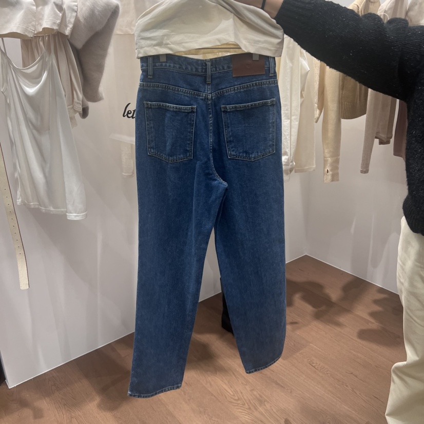 neu adult韓國直郵女裝新品24秋冬人氣真品熱賣職業牛仔褲NEU ADULT牛仔褲