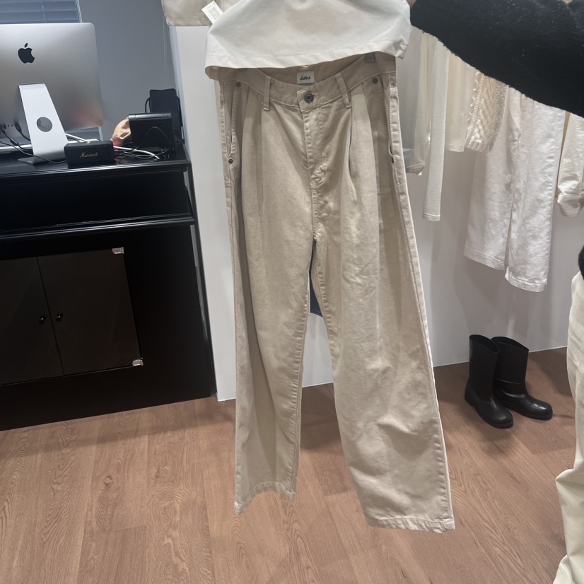 neu adult直郵韓國代購女裝新款24秋冬熱賣推薦職業牛仔褲NEU ADULT牛仔褲