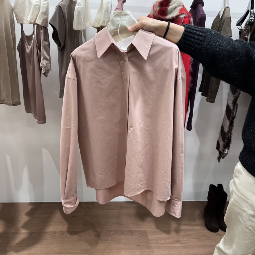 neu adult韓國直郵東大門實拍女裝新款真品24秋冬襯衫蕾絲衫NEU ADULT襯衫/蕾絲衫圖色2