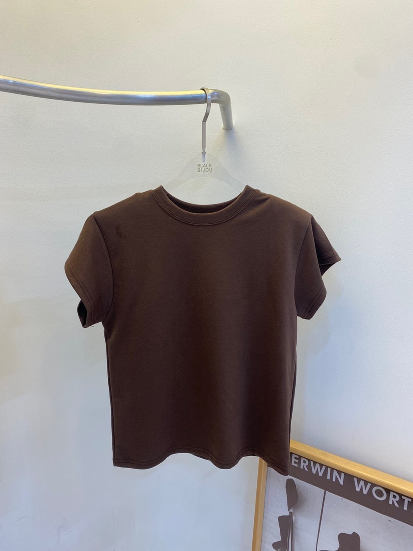 BLACK BIJOU韓國直郵東大門代購女裝新品時尚真品休閑人氣T恤BLACK BIJOUT恤圖色5