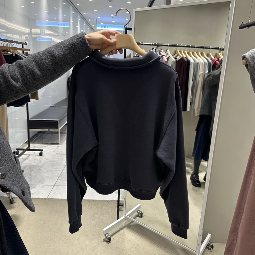 But ton/BOUTIQUE SEOUL-P直郵韓國代購女裝新款休閑衛衣刺繡But ton/BOUTIQUE SEOUL衛衣