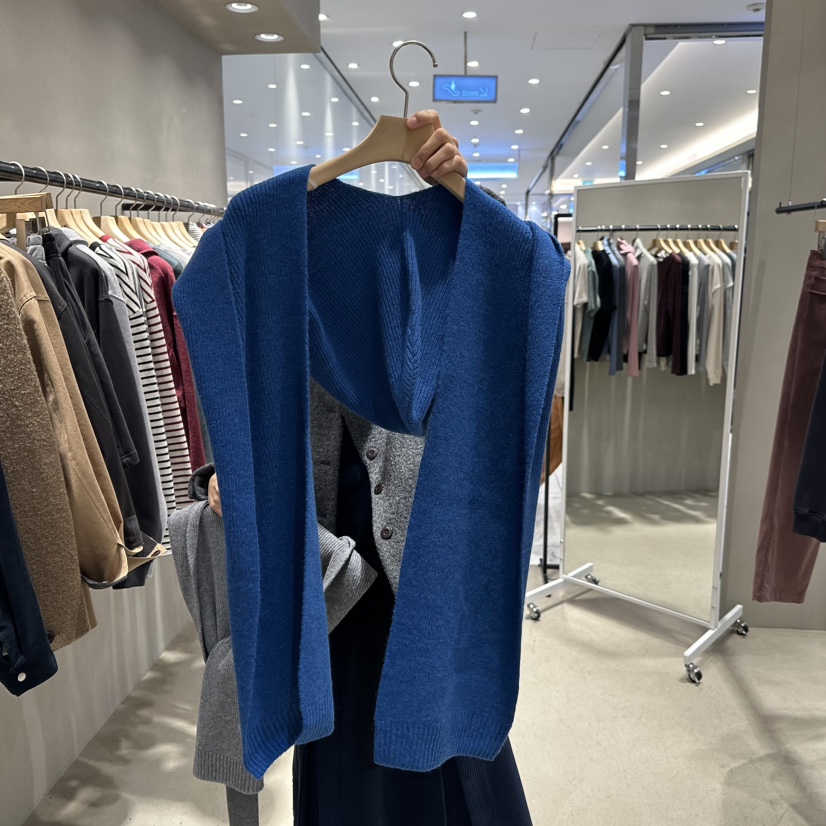 But ton/BOUTIQUE SEOUL-P韓國直郵女裝新款職業圍巾披肩But ton/BOUTIQUE SEOUL圍巾/披肩圖色2