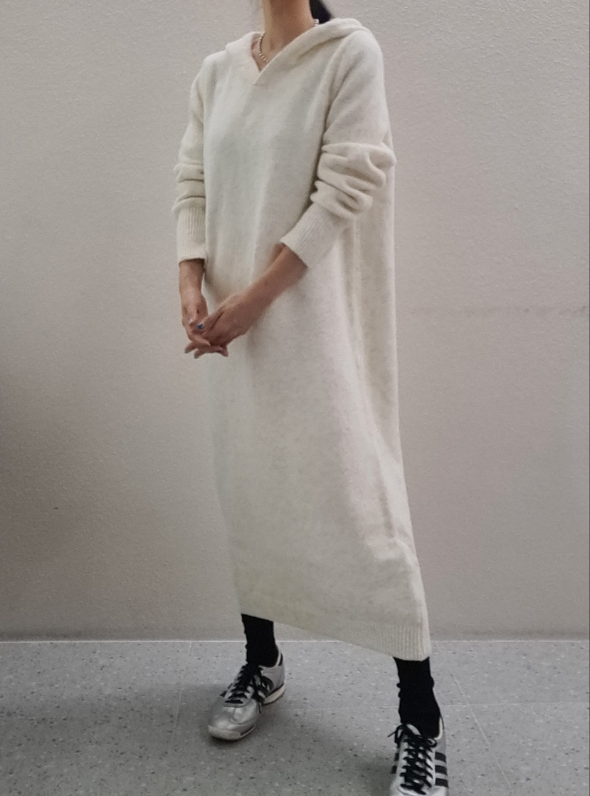 NEOUL/ahin雙領標簽韓國直郵東大門實拍女裝新品職業連衣裙兜帽NEOUL/ahin雙領標簽連衣裙