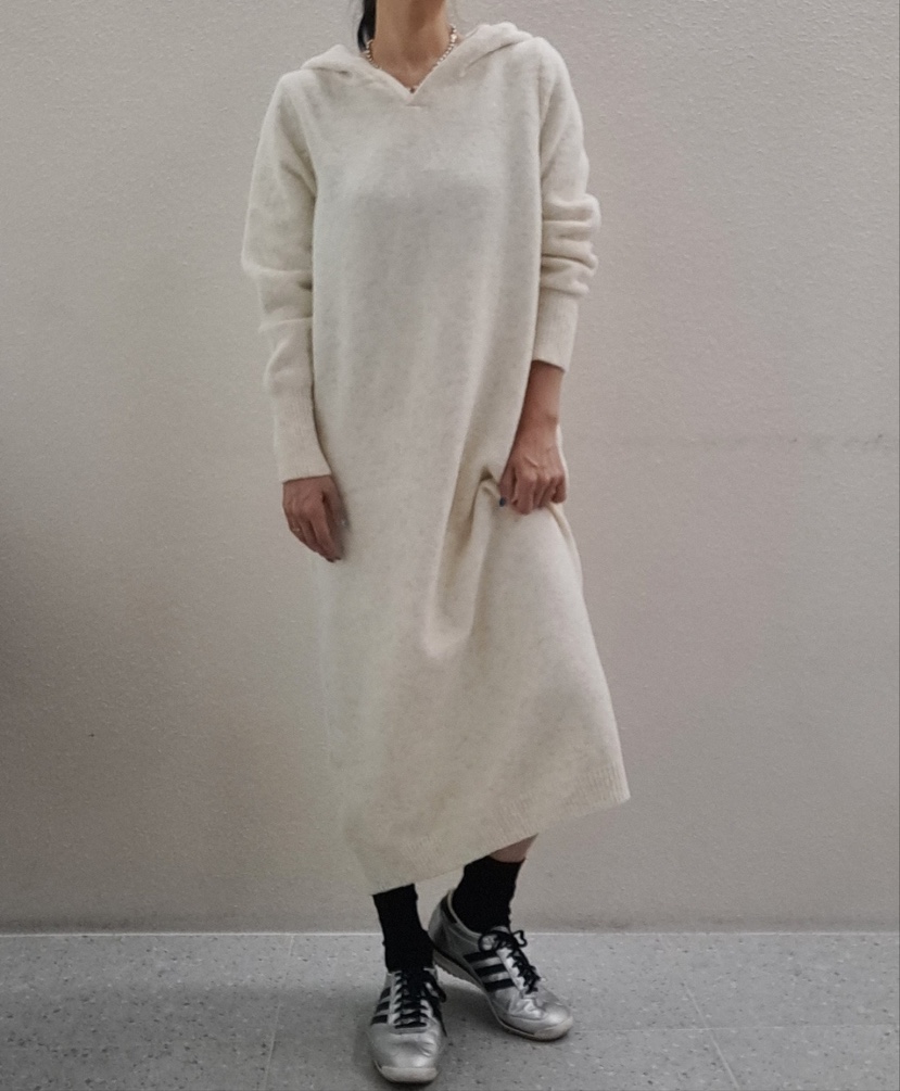 NEOUL/ahin雙領標簽韓國直郵東大門實拍女裝新品職業連衣裙兜帽NEOUL/ahin雙領標簽連衣裙