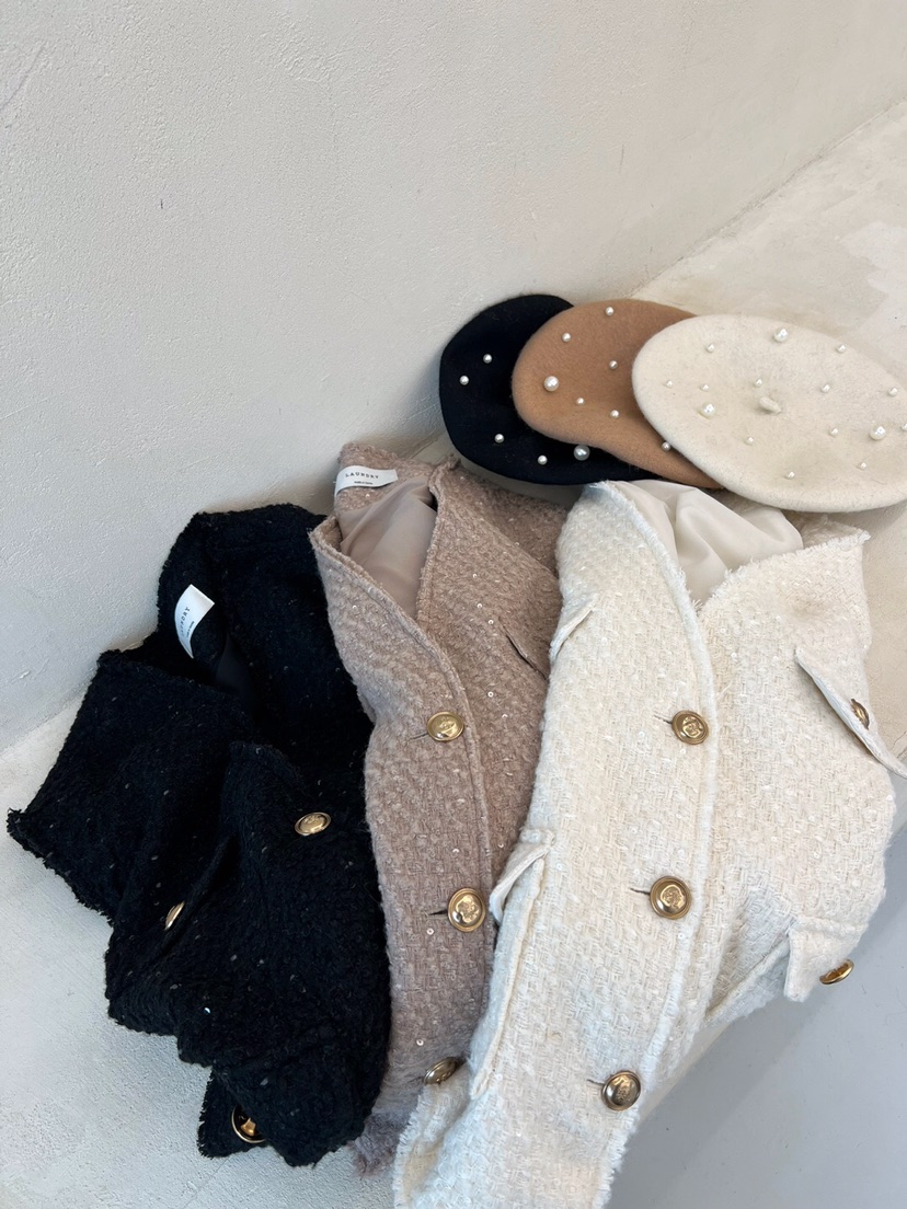 LAUNDRY韓國直郵東大門實拍女裝新款真品推薦休閑職業馬甲花呢LAUNDRY馬甲