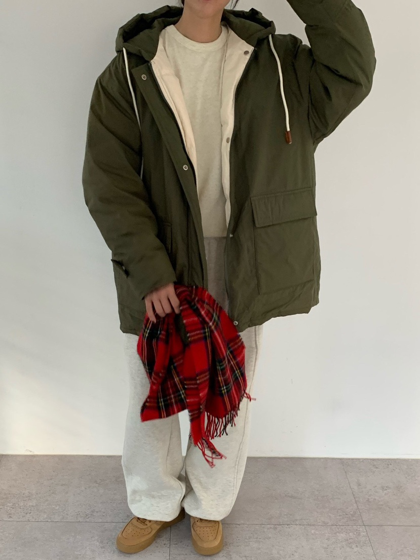 COBALT BLUE韓國直郵女裝新品人氣推薦24秋冬短款棉服填充COBALT BLUE短款棉服