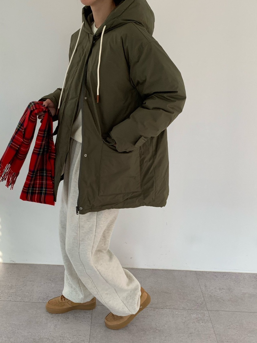 COBALT BLUE韓國直郵女裝新品人氣推薦24秋冬短款棉服填充COBALT BLUE短款棉服