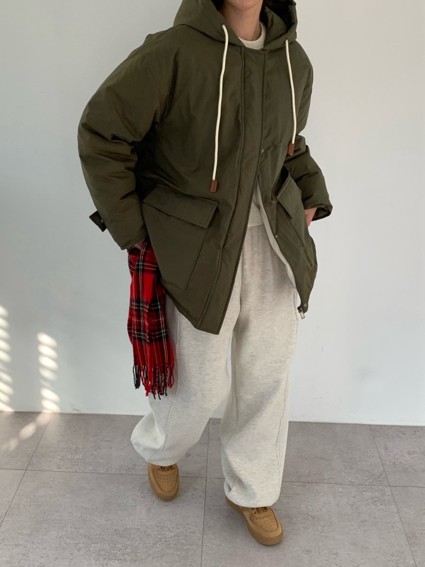 COBALT BLUE韓國直郵女裝新品人氣推薦24秋冬短款棉服填充COBALT BLUE短款棉服
