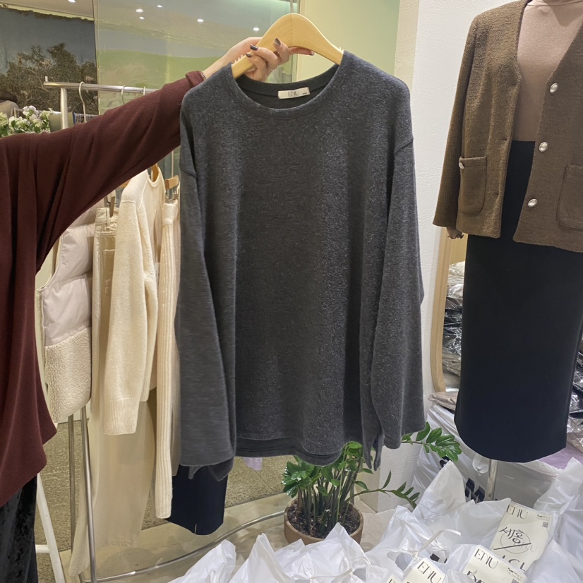 EN.U直郵韓國代購女裝新品真品熱賣職業24秋冬人氣針織衫EN.U針織衫圖色2