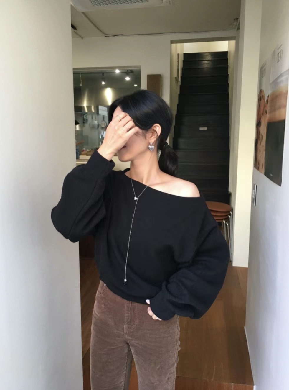 JUNO韓國直郵女裝新品24秋冬時尚職業推薦人氣真品休閑衛衣JUNO衛衣圖色2