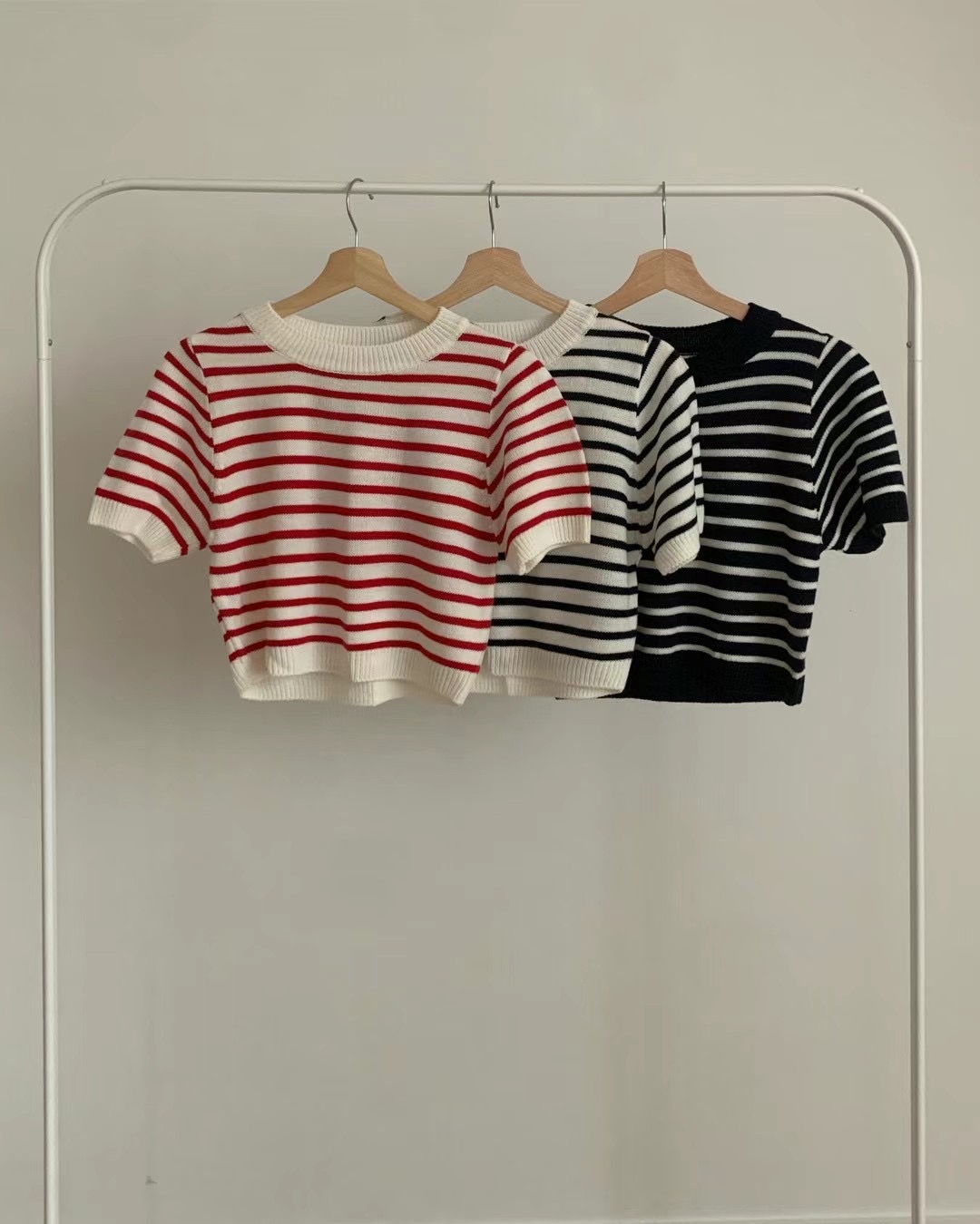 JUNO韓國直郵女裝新品職業24秋冬人氣休閑推薦熱賣時尚T恤JUNOT恤圖色2左二色