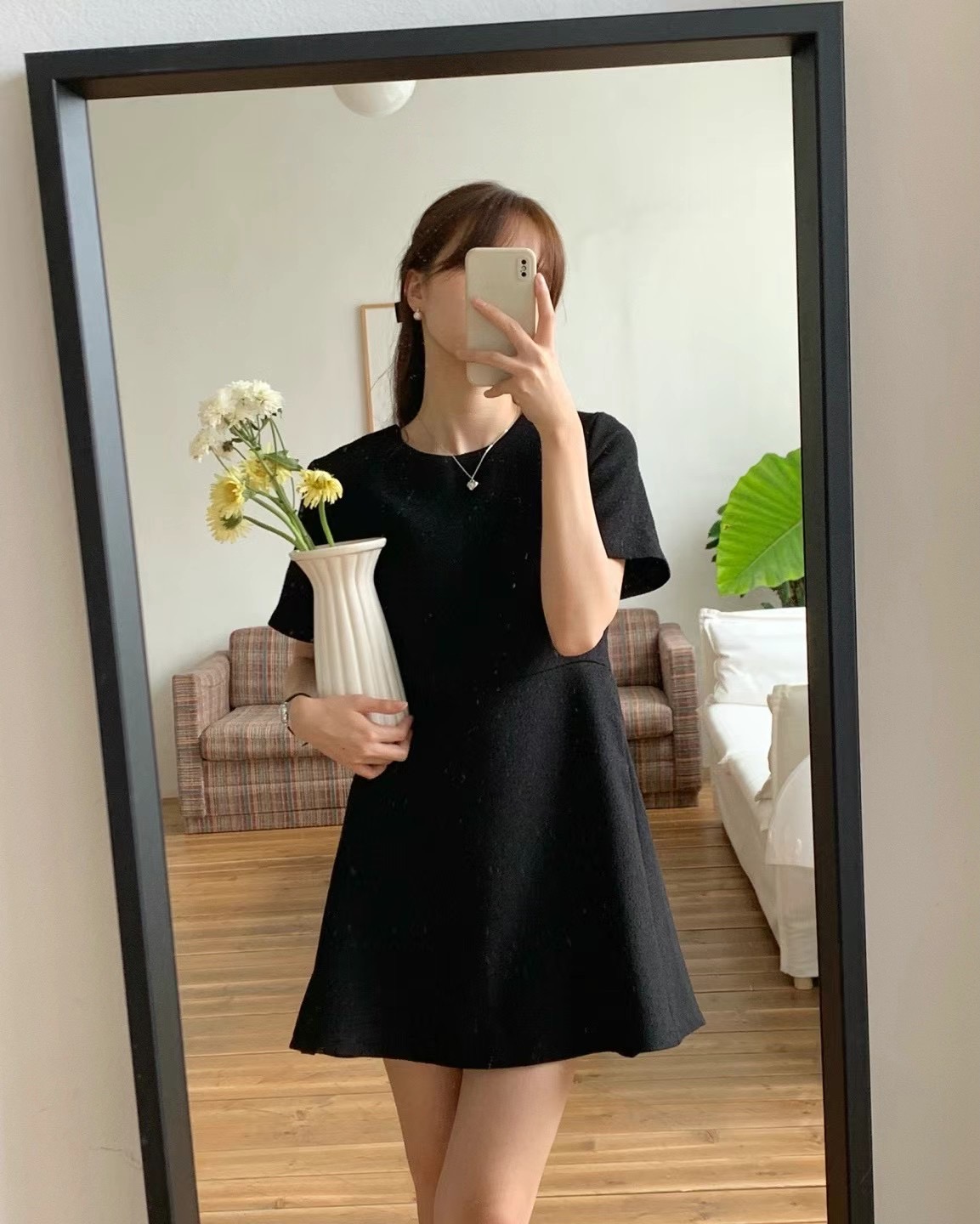 JUNO韓國直郵東大門代購女裝新款時尚職業推薦真品24秋冬連衣裙JUNO連衣裙圖色2