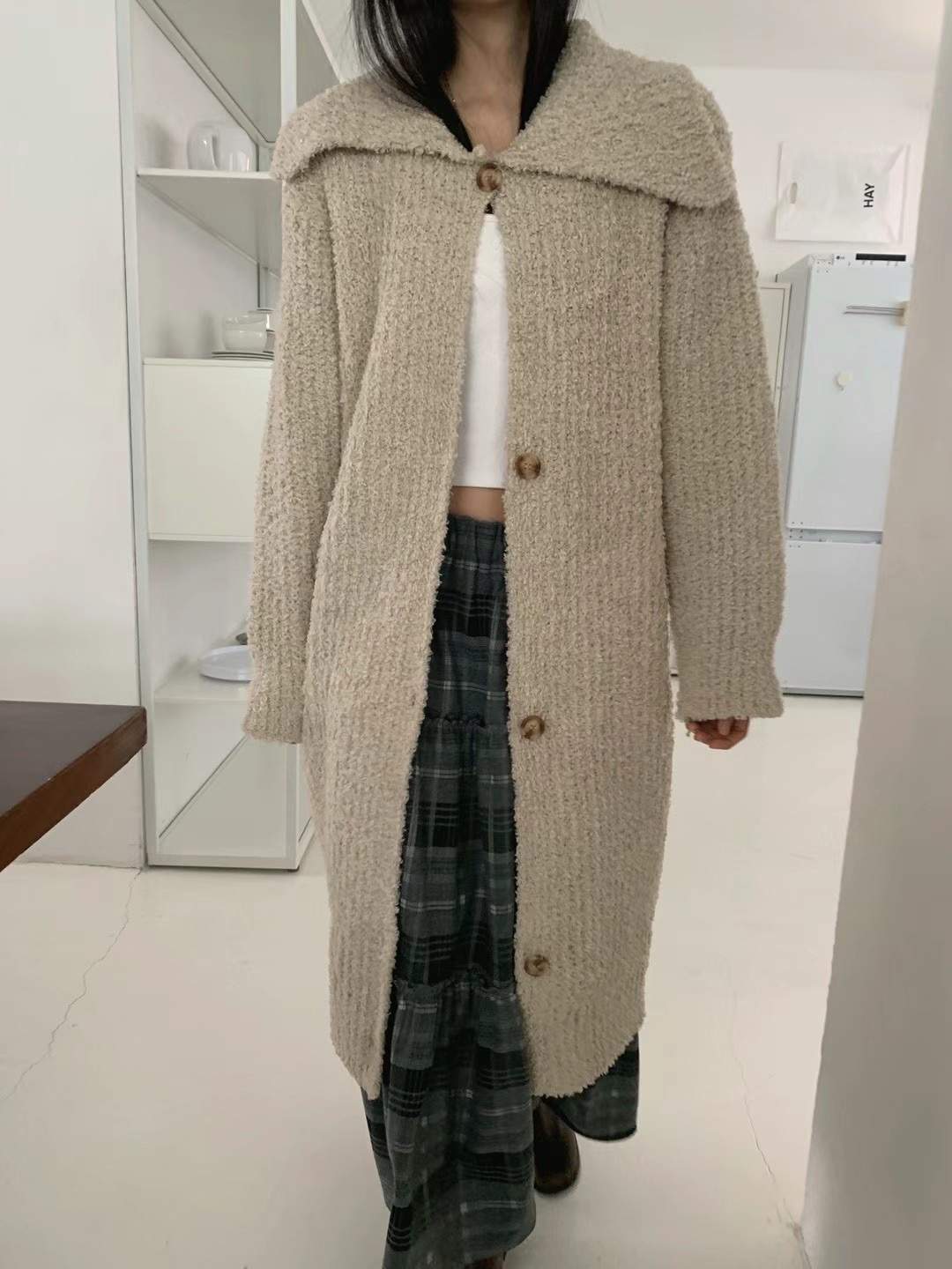 GROW韓國直郵東大門代購女裝新款真品熱賣推薦人氣時尚針織衫GROW/WHERE'LL針織衫