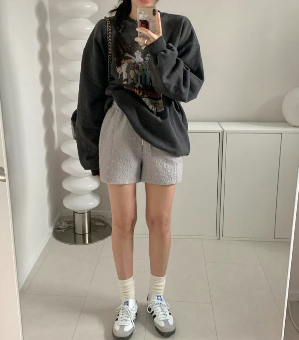 JUNO韓國直郵東大門代購女裝新款休閑人氣推薦職業時尚短褲JUNO短褲圖色2