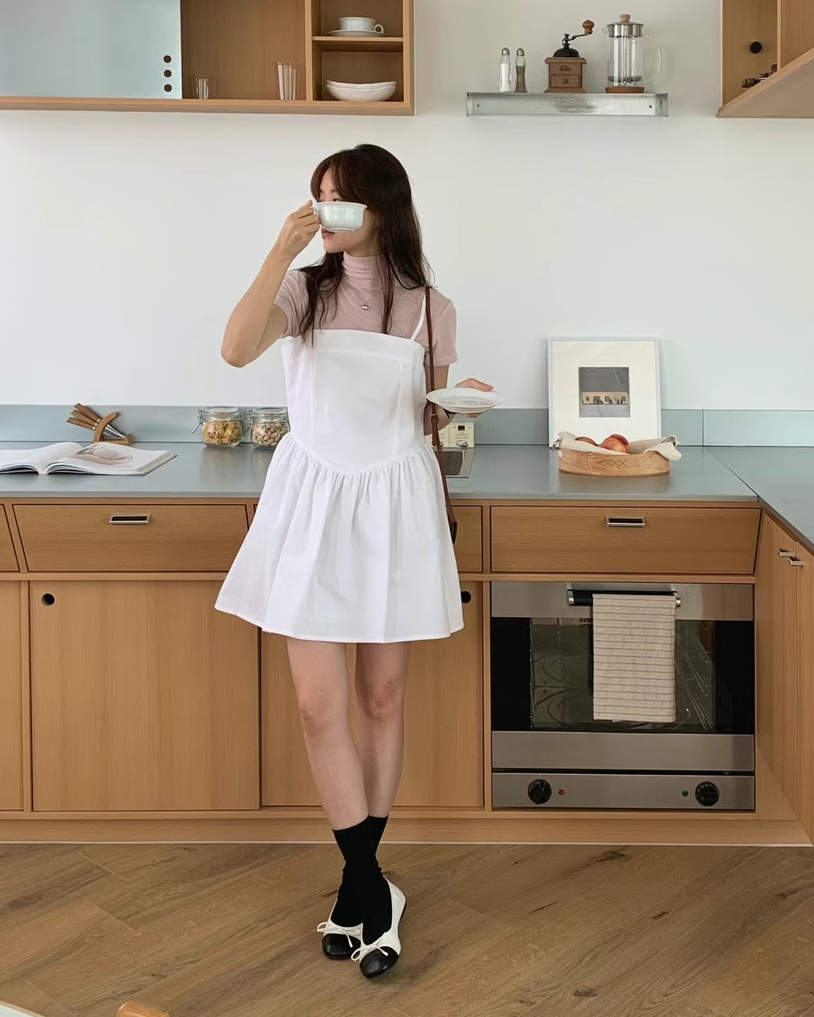 JUNO韓國直郵東大門實拍女裝新款24秋冬推薦熱賣時尚連衣裙JUNO連衣裙